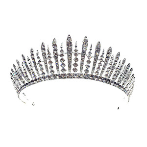 <span class=keywords><strong>มงกุฎ</strong></span>ควีนเอลิ<span class=keywords><strong>ซา</strong></span><span class=keywords><strong>เบ</strong></span><span class=keywords><strong>ธ</strong></span> <span class=keywords><strong>มงกุฎ</strong></span>เงินประดับเพชรเทียม ที่คาดผมเจ้าสาวงานแต่งงาน - Product Image 5
