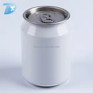 Tin Drink Can Wholesale 250ml Latas Aluminio Soda Beverage Tin Cola Can Empty For Energy Drink Beverage