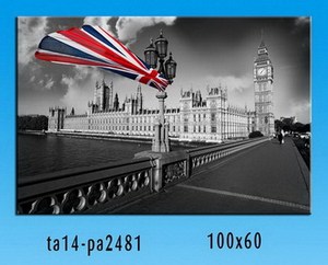 Vista de la ciudad <span class=keywords><strong>lienzo</strong></span> foto decoración del hogar artículos, impresión de fotos sobre <span class=keywords><strong>lienzo</strong></span> - Product Image 6