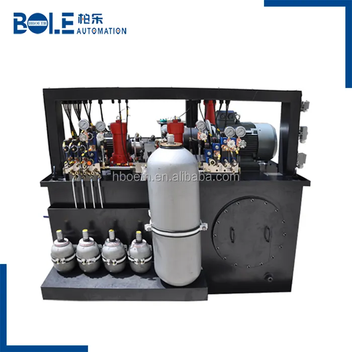 Custom made Press hydraulic pump station ,Paper machine hydraulic system ,Brick machine hydraulic pump station made in China