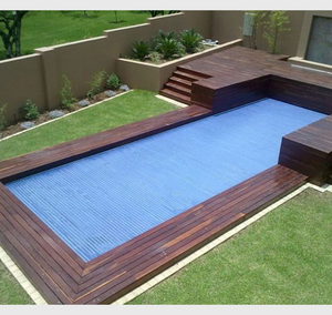 Cubierta de piscina eléctrica automática de policarbonato, cubierta retráctil impermeable de bajo <span class=keywords><strong>precio</strong></span>, aprobado por Australia - Product Image 6