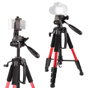 Trípode de aluminio Flip Lock Soporte de trípode <span class=keywords><strong>profesional</strong></span> <span class=keywords><strong>para</strong></span> cámara DSLR y teléfono <span class=keywords><strong>celular</strong></span> - Product Image 2