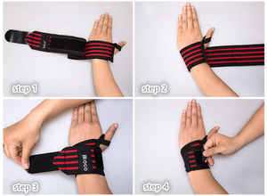 무료 샘플 무게 리프팅 벨트 체육관 Powerlifting 사용자 정의 역도 체육관 손목 랩 피트니스 밴드 체육관 보호기 지원 - Product Image 5