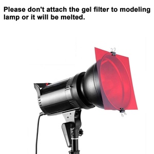 12x12-Inch 30x30 cm Gói của 8 Trong Suốt Hiệu Chỉnh Màu Sắc Phim Chiếu Sáng Gel Bộ Lọc 8 Màu Sắc khác nhau - Product Image 2