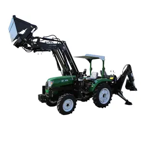 4wd 40hp traktor mit frontlader und backhoefor verkauf