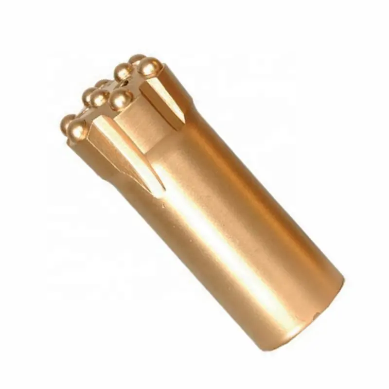 Gold Mining Rock Boring Hole Drilling Bits Thread R32 45ミリメートルButton Bit