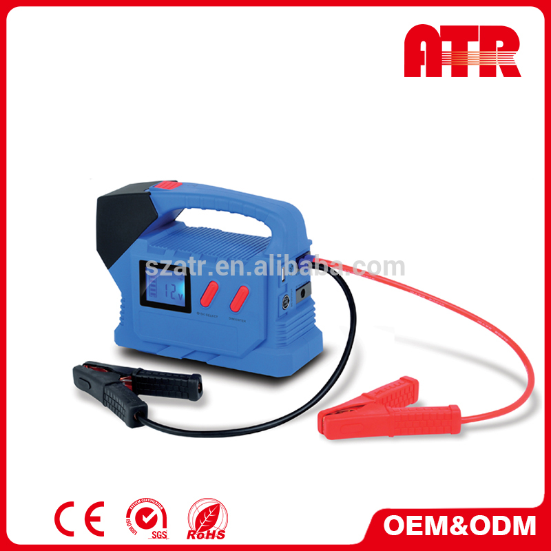 300A мини аккумуляторная автомобилей стартер зарядное устройство с жк-дисплеем