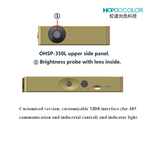 OHSP350L <span class=keywords><strong>Colorimeter</strong></span> แบบพกพาราคาสเปกโตรมิเตอร์เครื่องทดสอบความสว่าง2องศามุม - Product Image 3