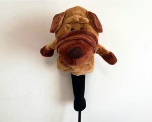 Fundas de Palo de Golf Personalizadas al por Mayor, Estilo Animal, de Madera de Fairway, con Diseño de Perro <span class=keywords><strong>Shar</strong></span> <span class=keywords><strong>Pei</strong></span> de Peluche Suave - Product Image 4