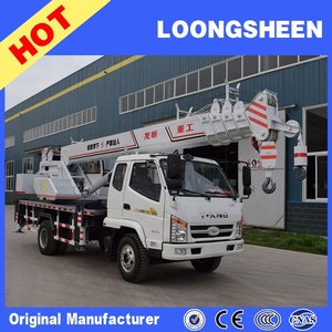10 Ton Mobile <strong>Crane</strong> Truck T-king 4*2 Truck-mounted <strong>Crane</strong> - Product Image 4