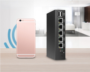 XCY mini pc Firewall celeron J1800 2,41 GHz uso <span class=keywords><strong>de</strong></span> la computadora pfsense como Router 4 puerto lan barebone dual core pc - Product Image 5