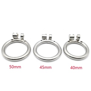 Keuschheitskäfig aus Metall für Herren, <span class=keywords><strong>Penis</strong></span>-Käfig, Keuschheitsschloss, <span class=keywords><strong>Penis</strong></span>-Schloss, Penisring für Männer - Product Image 3