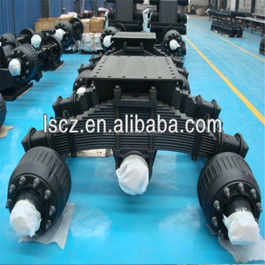 Mỹ Châu Âu Heavy Duty Truck Trailer <span class=keywords><strong>Bogie</strong></span> bộ phận treo 24t 26T 28t 32t <span class=keywords><strong>Bogie</strong></span> trục hệ thống treo - Product Image 2