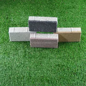 Permeabel paving blok beton/hitam kapur paving jalan masuk untuk landscape