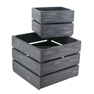 Natural madera caja de madera cajas de vegetales frutas caja - Product Image 6