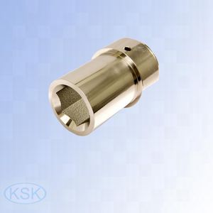 Tuerca de tornillo de latón de lote grande a bajo precio, piezas de mecanizado CNC, suministro de fábrica, alambre de aleación de acero y Metal, electroerosión y brochado incluido - Product Image 2