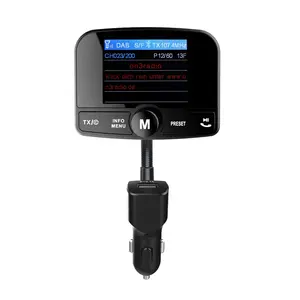 Đài Phát Thanh Xe Hơi DAB Với Bluetooth Rảnh Tay Và RDS Và USB SD FM Transmitter Cho Thị Trường EU