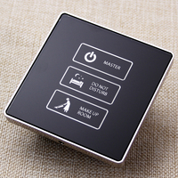 Panel de Control táctil Led para habitación de Hotel, interruptor de Control maestro
