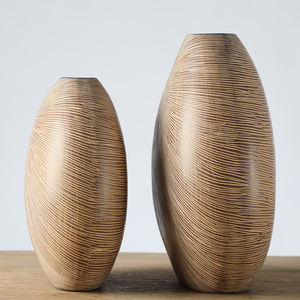 नई डिजाइन सजावटी प्राचीन Polyresin सस्ते टेबल आधुनिक फूल फूलदान - Product Image 6