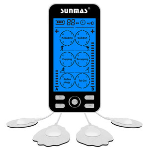 Sunmas Mesin Perawatan Jarum Akupuntur, Alat Bantu Tidur 6 Keluaran, Mesin Stimulator Jarum Akupunktur, Pemijat Elektrik - Product Image 1