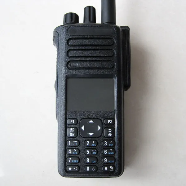 Radio Dua Cara, Walkie Talkie Model Analog dan Digital VHF DP4801 P8668 DMR Komunikasi Nirkabel Genggam