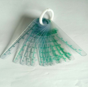 20 להבי פלסטיק מוחש מד 0.1-2.0mm פלסטיק עובי מד - Product Image 2