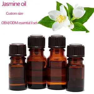 Iso de destilação de óleo essencial de jasmim óleo de fragrância de jasmim jasmim óleo