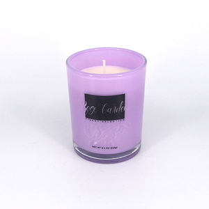En gros personnalisé <span class=keywords><strong>de</strong></span> luxe mat violet bougie parfumée <span class=keywords><strong>cire</strong></span> <span class=keywords><strong>de</strong></span> <span class=keywords><strong>soja</strong></span> - Product Image 1