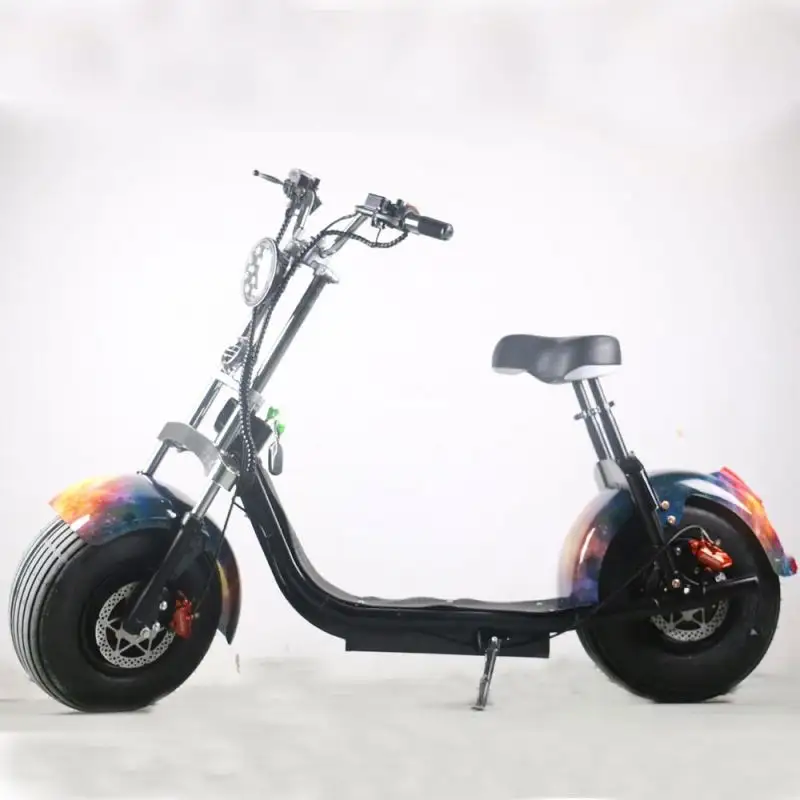 SC10 Europa 1000W CEE Scooter Eléctrico 35 Km/H 60V Citycoco de batería Scooter Ddp de Coco 1000W Scooter Eléctrico