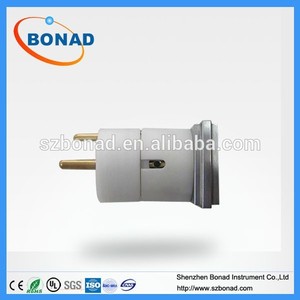 le <span class=keywords><strong>danemark</strong></span> et la <span class=keywords><strong>prise</strong></span> standard 3 Épingles bouchons manovacuomètres faites dans cina - Product Image 1
