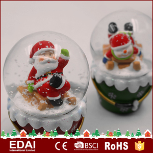 Gros neige boule de l'eau seau de noël neige globes en gros - Product Image 2