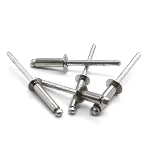 <span class=keywords><strong>Remache</strong></span> ciego <span class=keywords><strong>din</strong></span> 316 de acero inoxidable o aluminio, resistente al agua, de 2mm, <span class=keywords><strong>7337</strong></span> - Product Image 1