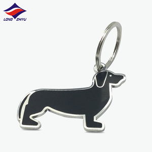 Longzhiyu 14 Năm Sản Xuất Chó Keyring / Labrador / Border Terrier / Cockapoo / Labradoodle/Cavapoo/Kim Loại Keychain - Product Image 2
