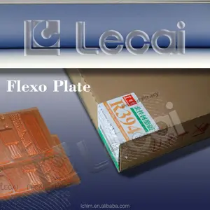 Placa de impressão flexível de nylon huagung, placa de flexo de 3.94mm