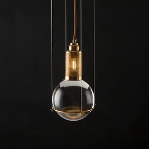 Moderne Opknoping Globe Eetkamer Crystal Ball Hanger Licht Voor Keuken