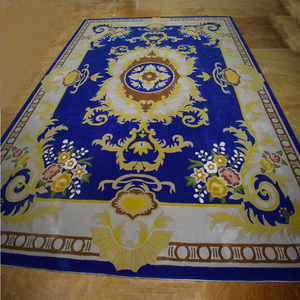Tapis tibétain à motifs floraux colorés, accessoire de luxe en <span class=keywords><strong>laine</strong></span>, pour salon, - Product Image 2