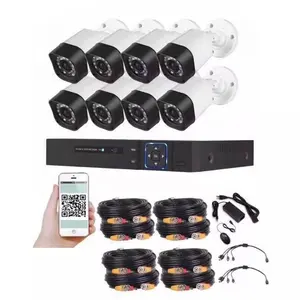 Özel teklif cctv ahd güvenlik kayıt sistemi 720P kamera 8CH ahd DVR cctv kiti