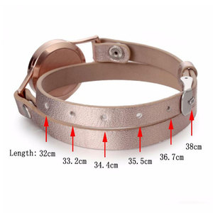 Médaillon de parfum en acier inoxydable pour femmes, vente en gros, bijoux d'aromathérapie, diffuseur d'huile essentielle, <span class=keywords><strong>Bracelet</strong></span> en <span class=keywords><strong>cuir</strong></span> - Product Image 4
