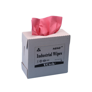 Spunlace blanco pasta de madera tela PP no tejido limpiador <span class=keywords><strong>industrial</strong></span> - Product Image 4