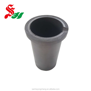 Crisoles de Grafito Isostático de Alta Pureza para Fundir Joyas, Marca Sanhe, 85 mm de Diámetro de Base, 160 mm de Altura - Product Image 2