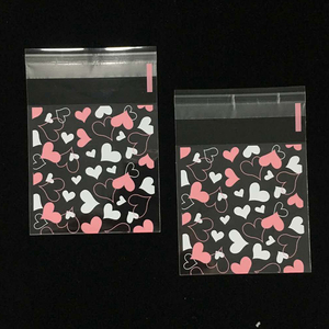 Wholesale Clear Self Seal Adhesive Cello Cellophane Resealable Plastic cookie bags