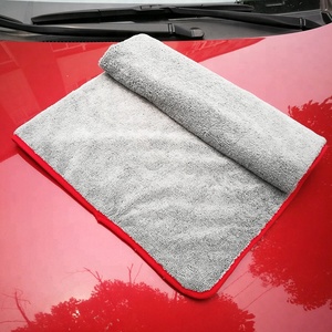 Toalla de <span class=keywords><strong>Microfibra</strong></span> para Auto <span class=keywords><strong>DF</strong></span> 320 GSM, Tamaño Grande 70x180cm, Gris, Sin Bordes, Secado Rápido, para Limpieza y Secado de Autos - Product Image 3
