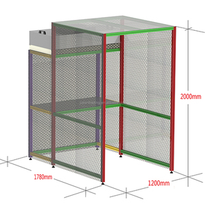 Nhà máy giá tùy chỉnh kích thước chống-tĩnh không khí sạch bụi miễn phí phòng AC110V/220 v cho điện thoại di động điện thoại <span class=keywords><strong>lcd</strong></span> sửa chữa - Product Image 4