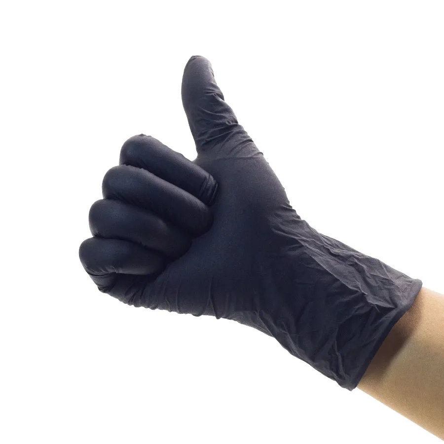 Waterproof Grip Latex Free Uniform Gloves Disposable Nitrile Gloves Powder Free