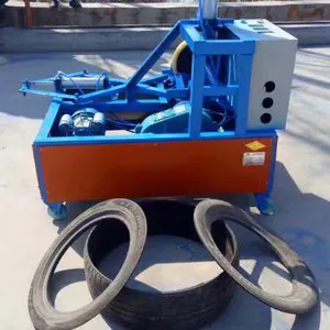 small business CE SGS ISO certification used tire recycling machine