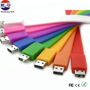 Bracelet USB personnalisé, support à mémoire de 8 go 16 go 32 go, lecteur <span class=keywords><strong>Flash</strong></span> 2.0 3.0, Logo personnalisé, 128MB - Product Image 5
