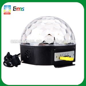 de alta calidad de china precio de fábrica de led rgb magia bola de <span class=keywords><strong>discoteca</strong></span> luz con la luz mp3 - Product Image 1