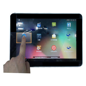 10.1 inç dokunmatik video ekran fonksiyonu kafalık koltuk reklam taksi ekranı - Product Image 3