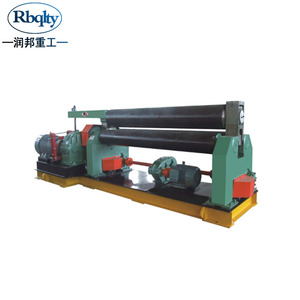 Máquina dobladora hidráulica de perfiles de tubos de tiras de metal Máquina dobladora de rollos de aluminio de 3 rodillos - Product Image 2