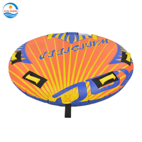 Bouée de ski nautique gonflable en PVC Warp Speed, sans corde, pour bateau, capacité 2 personnes, jusqu'à 100 kg, pour homme